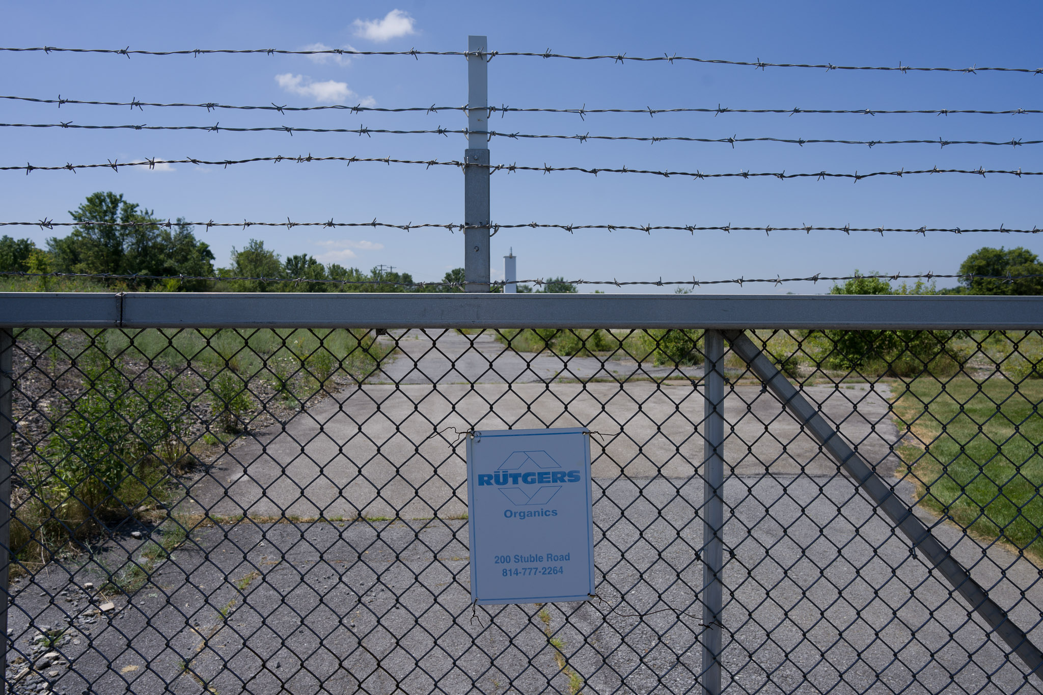 Front gate signage